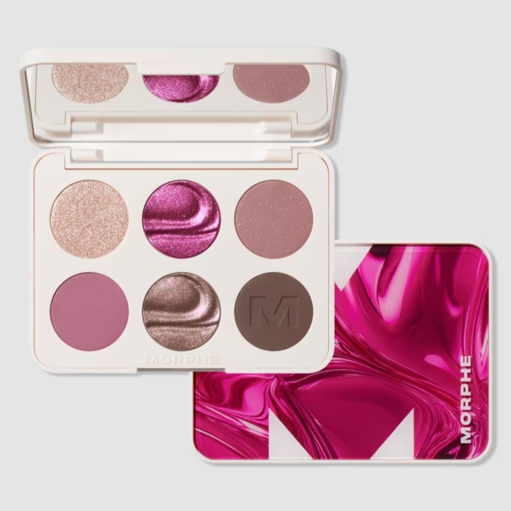 Morphe ChromaPlus 6-Pan Eyeshadow Palette-Color:Love Byte-NIB